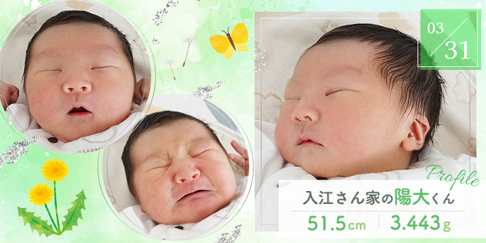 入江さん家の陽大くん