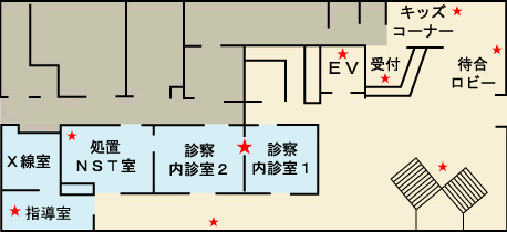 院内マップ 1階